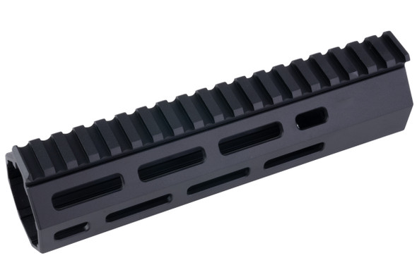 PTS Griffin Armament SR-Rigid M-Lok Handguard for M4 AEG / GBB / PTW Rifle (7.5 inch, Aluminum, Black)