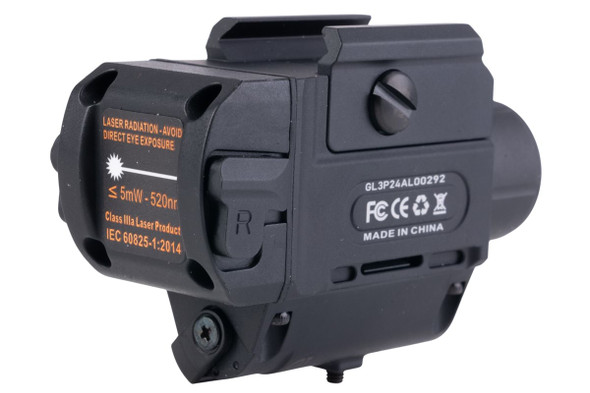 Rovyvon GL3 Pro Pistol Weapon Light / Laser Combo - Black