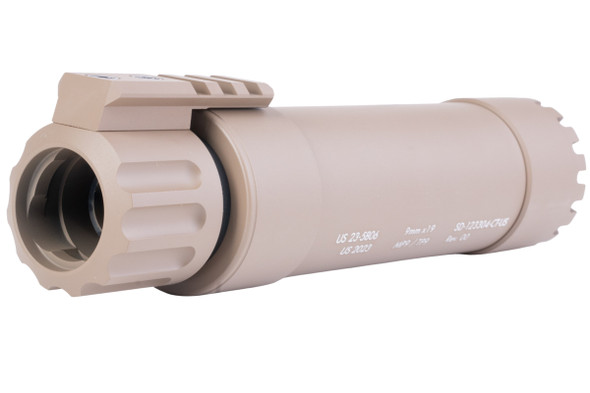 Angry Gun KWA MP9 / KSC TP9 Tracer - 2024 Ver. (FDE w/ AG Tracer System - Flame effect)