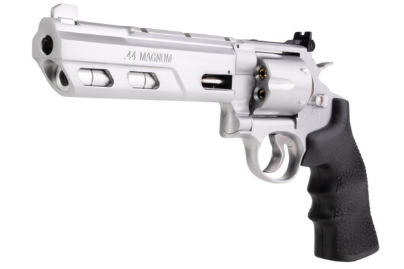 Umarex S&W 629 Competitor Airsoft Revolver CO2 (6.5 inch, Black Grip, 6mm Version) - Silver (by WinGun)
