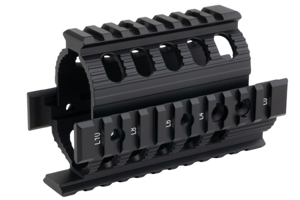 CYMA AK74U AEG Rifle Picatinny Handguard (Aluminum , Black)