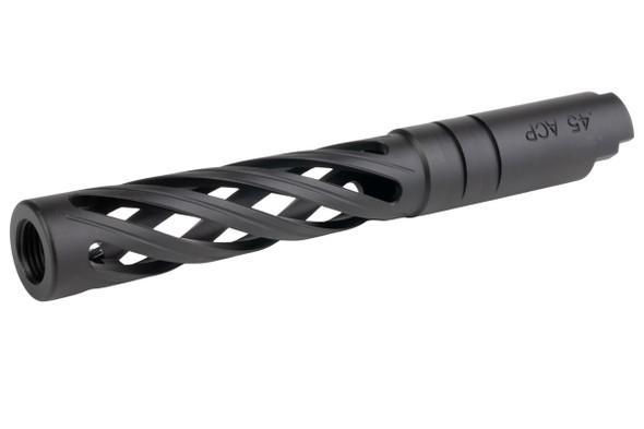 5KU Tokyo Marui Hi Capa 5.1 GBB Aluminum Hollow Outer Barrel - Black