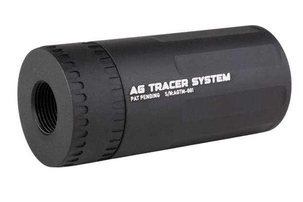 Angry Gun Modular Tracer System w/ 14mm CCW Adapter - Black (Flame effect)