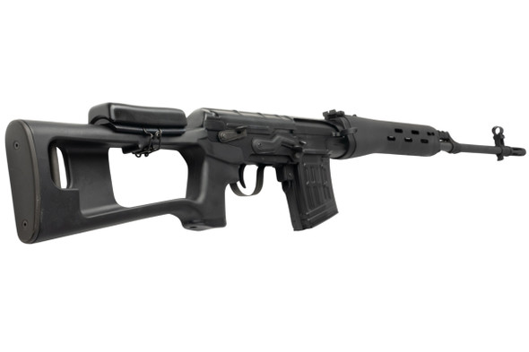 King Arms SVD Dragunov Airsoft AEG Sniper Rifle Ultra Grade - Black