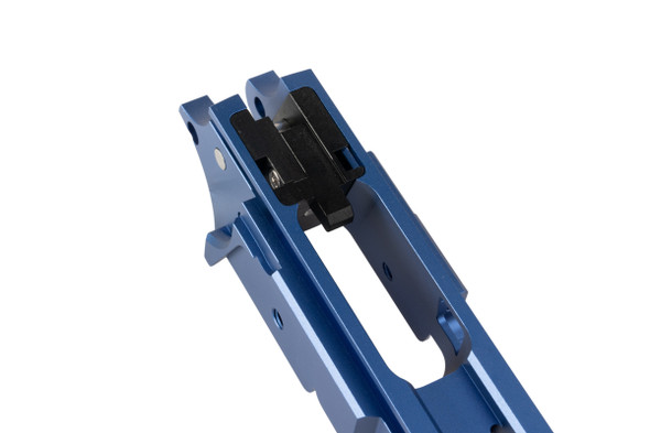 Dr. Black Tokyo Marui Hi Capa 5.1 GBB Frame (Style 05, CNC Aluminum, Blue)