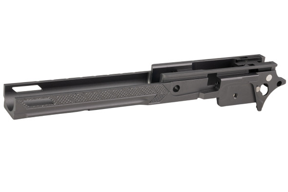 Dr. Black Tokyo Marui Hi Capa 5.1 GBB Frame (Style 05, CNC Aluminum, Grey)