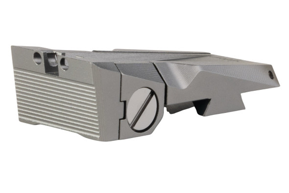 Dr. Black Tokyo Marui Hi Capa 5.1 GBB Fiber Optic Rear Sight (Aluminum, Grey)