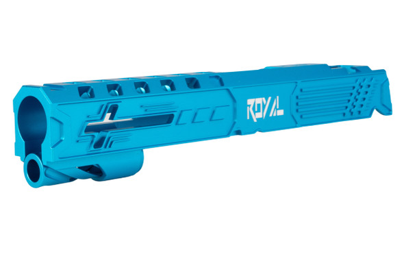 Dr. Black Tokyo Marui Hi Capa 5.1 GBB 'Royal' Slide (Aluminum, Aqua)