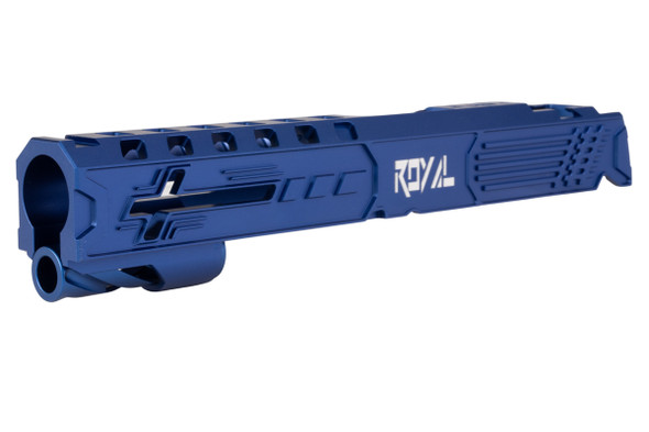 Dr. Black Tokyo Marui Hi Capa 5.1 GBB 'Royal' Slide (Aluminum, Blue)