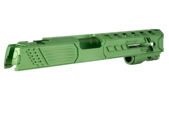 Dr. Black Tokyo Marui Hi Capa 5.1 GBB 'Royal' Slide (Aluminum, Green)