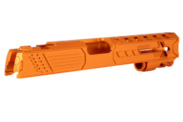 Dr. Black Tokyo Marui Hi Capa 5.1 GBB 'Royal' Slide (Aluminum, Orange)