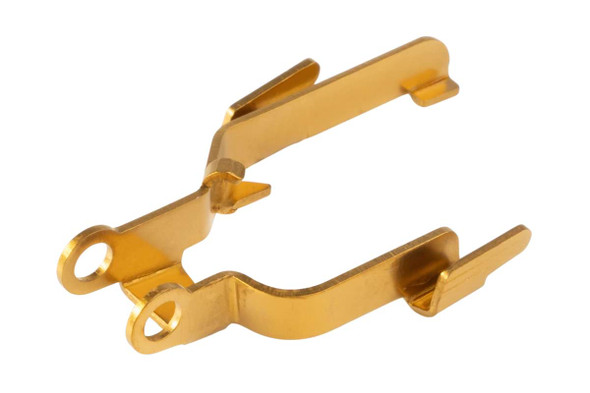 COWCOW Technology Action Army AAP01 GBB Airsoft Stainless Steel Slide Lock - Gold