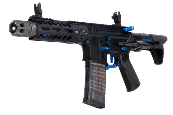 EMG Strike Industries AR Strike Raider PDW GBB Airsoft M4 Rifle (CYMA CGS System) - 7 inch BK / BL