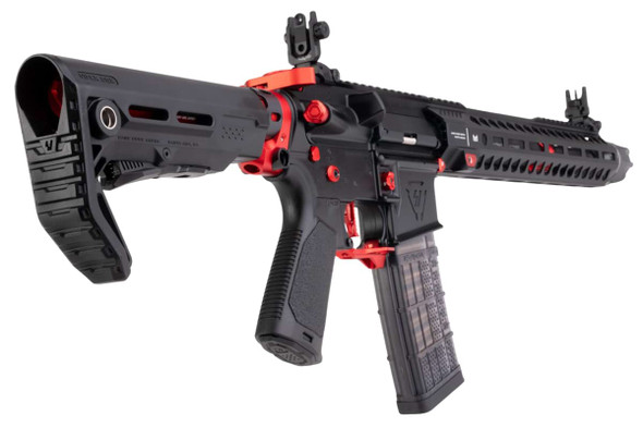 EMG Strike Industries AR Strike Raider Carbine GBB M4 Rifle (CYMA CGS System) - 13.5 inch BK / RD