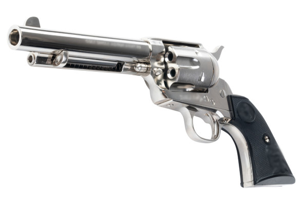 Tanaka Colt Single Action Army 2nd Generation 5-1/2 inch Pegasas 2 Gas Revolver - Nickel Finish