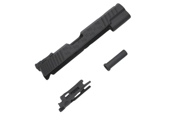 Hypertek Hi Capa 3D Printed SV Style Standard 5.1inch Slide - BK