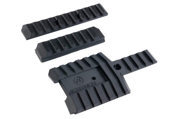 ACETECH Volcano Grenade Launcher P Rails Set (Y-Shape,  Male to Male, Extended) - Black