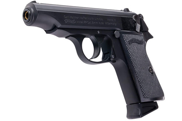 Maruzen Walther PP GBB Airsoft Pistol - Black