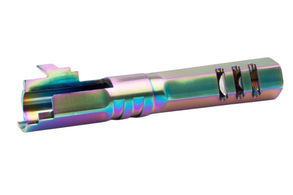 5KU Tokyo Marui Hi Capa 4.3 GBB Airsoft Outer Barrel (Stainless Steel, M11 CW) - Rainbow