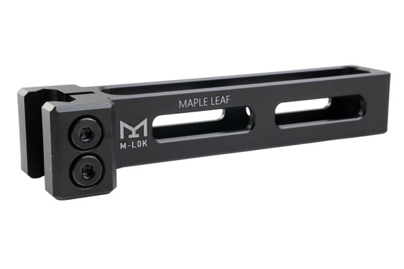 Maple Leaf M-Lok Extension Rod for MLC-S2 / MLC-LTR / SSG10A3 (2 Slots, Black)