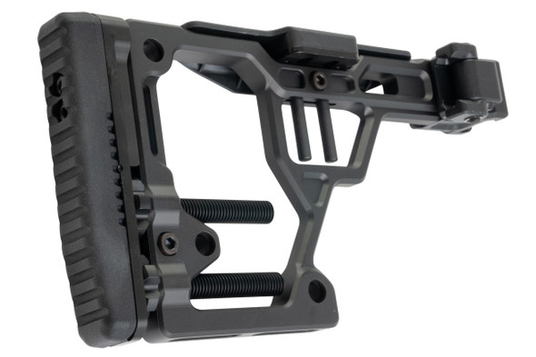 Maple Leaf Precision Folding Stock w/ MLC-S2 Folding Hinge (CNC Machined Aluminum, Black)