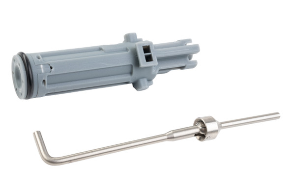 RA Tech Magnetic Locking NPAS Composite Material Loading Nozzle Set for GHK AK V3 GBB Series (Type 3)