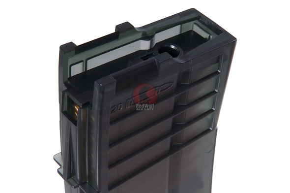 Umarex HK417 Magazine (100 rounds AEG Magazine, by VFC) - BK (Compatible with G28, M110A1 AEG)