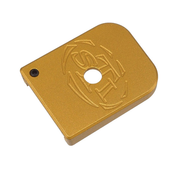 5KU Tokyo Marui Hi Capa GBB STI Style Skinny Magazine Base  (Type 2) - Gold