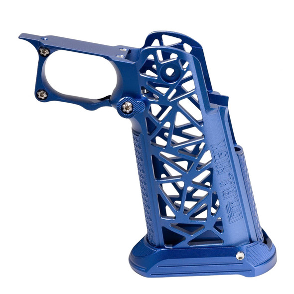 Dr. Black Tokyo Marui Hi Capa GBB Aluminum Grip (Type A, Blue)