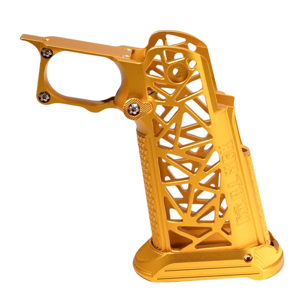 Dr. Black Tokyo Marui Hi Capa GBB Aluminum Grip (Type A, Gold)