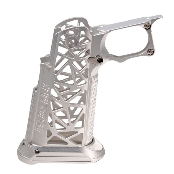 Dr. Black Tokyo Marui Hi Capa GBB Aluminum Grip (Type A, Silver)