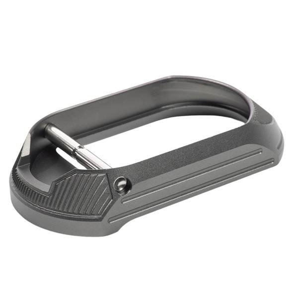 Dr. Black Tokyo Marui Hi Capa GBB Aluminum Magwell Type A (Polymer Grip / Dr.Black Aluminum Grip) - Grey