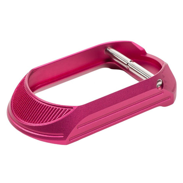 Dr. Black Tokyo Marui Hi Capa GBB Aluminum Magwell Type A (Polymer Grip / Dr.Black Aluminum Grip)-Magenta