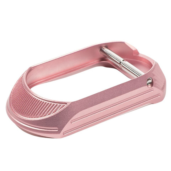 Dr. Black Tokyo Marui Hi Capa GBB Aluminum Magwell Type A (Polymer Grip / Dr.Black Aluminum Grip) - Pink