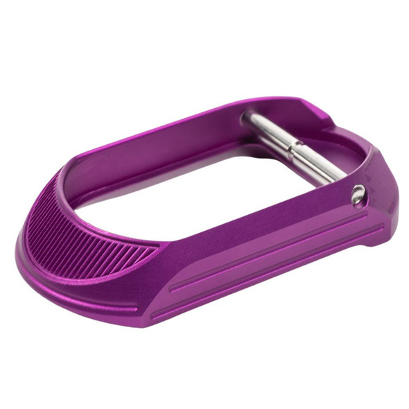 Dr. Black Tokyo Marui Hi Capa GBB Aluminum Magwell Type A (Polymer Grip / Dr.Black Aluminum Grip) -Purple