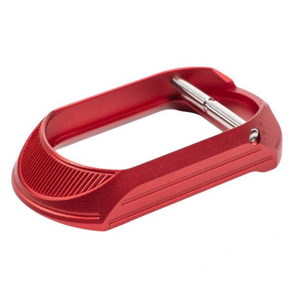 Dr. Black Tokyo Marui Hi Capa GBB Aluminum Magwell Type A (Polymer Grip / Dr.Black Aluminum Grip) - Red