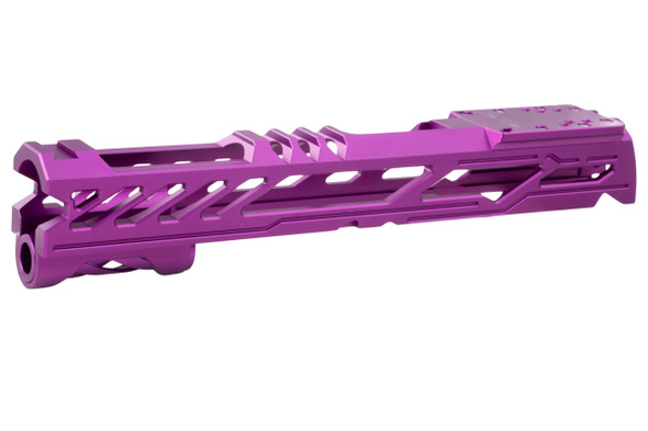 Dr. Black Tokyo Marui Hi Capa 5.1 GBB Optics Ready Slide Type Y (Aluminum, Purple)