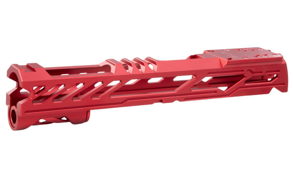 Dr. Black Tokyo Marui Hi Capa 5.1 GBB Optics Ready Slide Type Y (Aluminum, Red)
