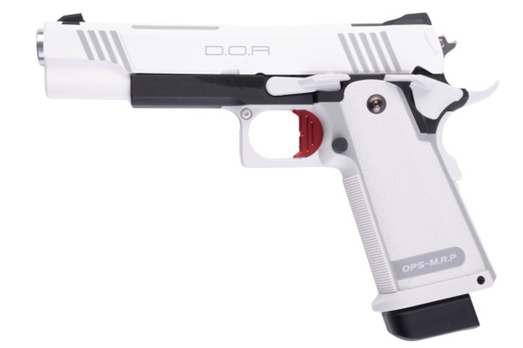 Tokyo Marui Hi Capa White D.O.R. (Direct Optics Ready) GBB Airsoft Pistol