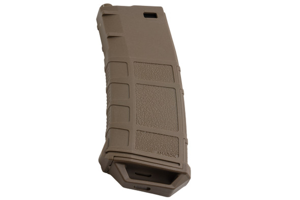 Amarok Sports Polymer Mid Cap Magazine for AEG (250rds, 5pcs/ Box Set, Tan)