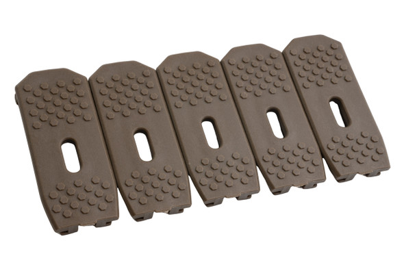 Amarok Sports Polymer Mid Cap Magazine for AEG (250rds, 5pcs/ Box Set, Tan)