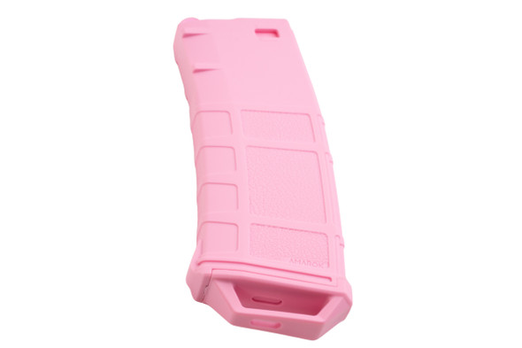 Amarok Sports Polymer Mid Cap Magazine for AEG (250rds, 5pcs/ Box Set, Pink - Limited Edition)