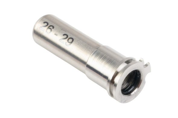 MAXX Adjustable Air Seal Nozzle for Airsoft AEG Series (26mm - 29mm) CNC Titanium