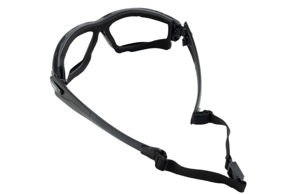 Pyramex I-Force Slim Safety Goggle (Black color w/ Clear Lens)