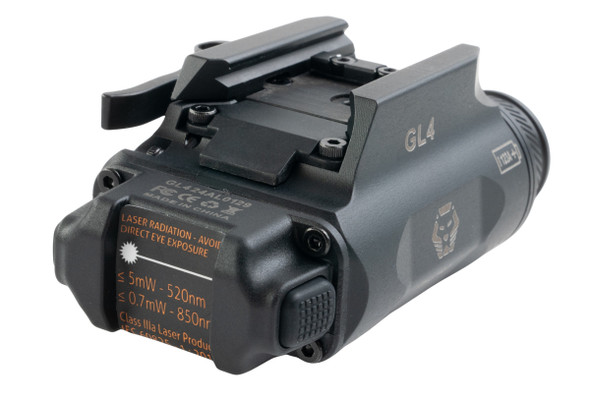 Rovyvon GL4 Rail Mounted Laser / Light Combo Aiming Device - Black