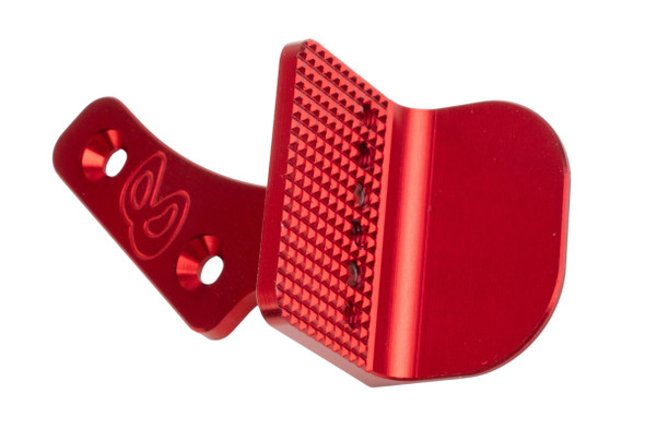 Revanchist Airsoft Tokyo Marui Hi Capa GBB INF Style Adjustable Thumb Rest V2 - Red