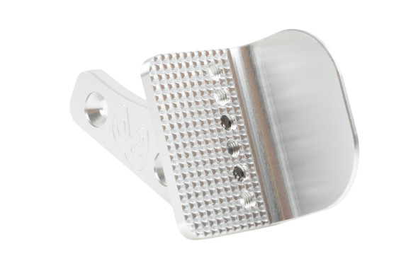 Revanchist Airsoft Tokyo Marui Hi Capa GBB INF Style Adjustable Thumb Rest V2 - Silver