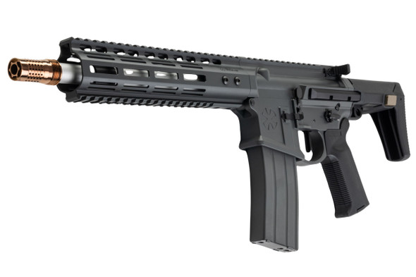 EMG Noveske N4 GHETTO BLASTER NHR-9 (10.5 inch) Airsoft M4 GBBR (MWS System) by Double Eagle - GY (Gen 2)