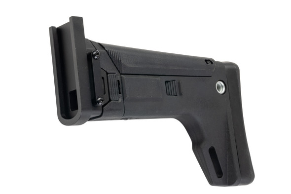 FCW Guns Modify SCAR L MK2 GBBR Adjustable Folding Stock - BK