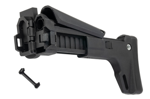 FCW Guns Modify SCAR L MK2 GBBR Adjustable Folding Stock - BK